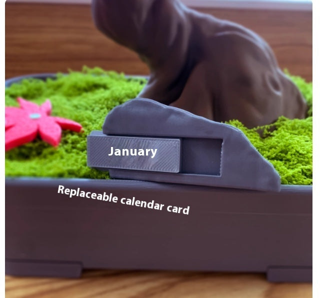 Red Maple Bonsai Perpetual Calendar Tree Decor - Tophatter Daily Deals