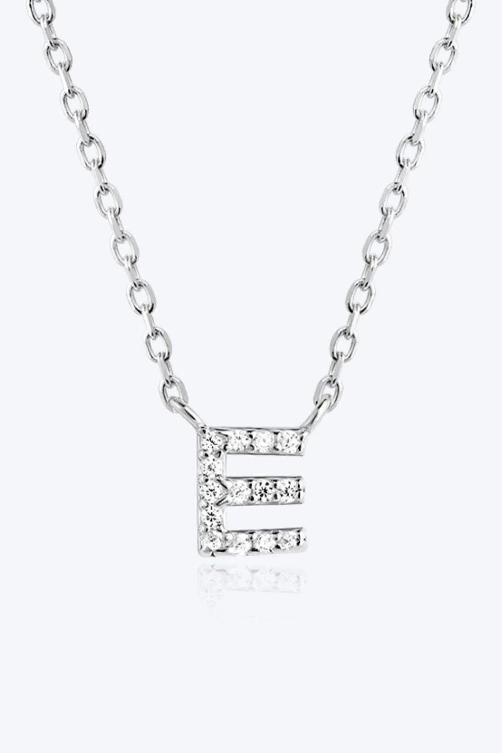 A To F Zircon 925 Sterling Silver Necklace Necklaces - Tophatter Daily Deals