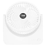 6.5" Desk Fan USB Powered 3 Speeds White Household Appliances - Tophatter Daily Deals
