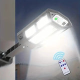 6500K Bright LED Solar Wall Light 3 Lighting Mode Light Solar Outdoor Lights - Tophatter Daily Deals