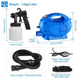 650W/800ML Paint Sprayer Home Improvement - Tophatter Daily Deals