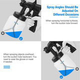 650W/800ML Paint Sprayer Home Improvement - Tophatter Daily Deals