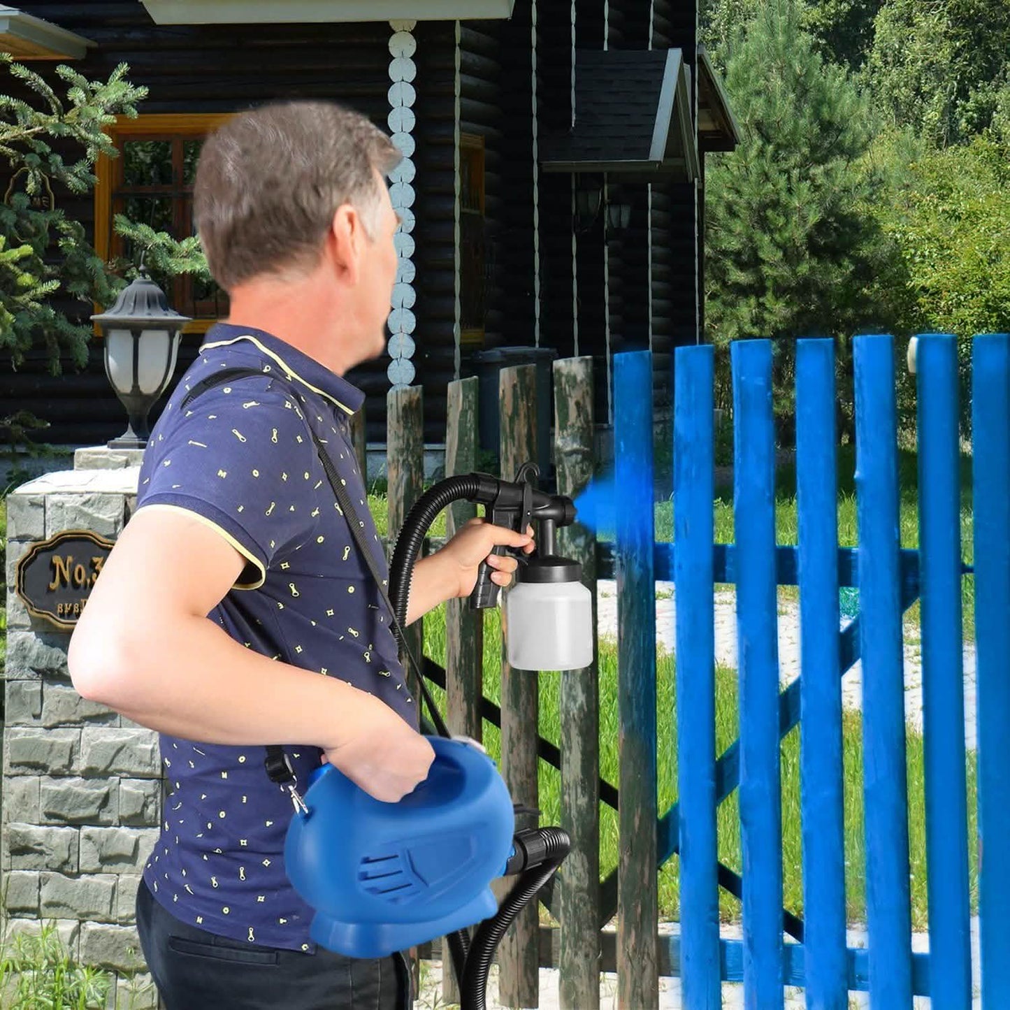 650W/800ML Paint Sprayer Home Improvement - Tophatter Daily Deals