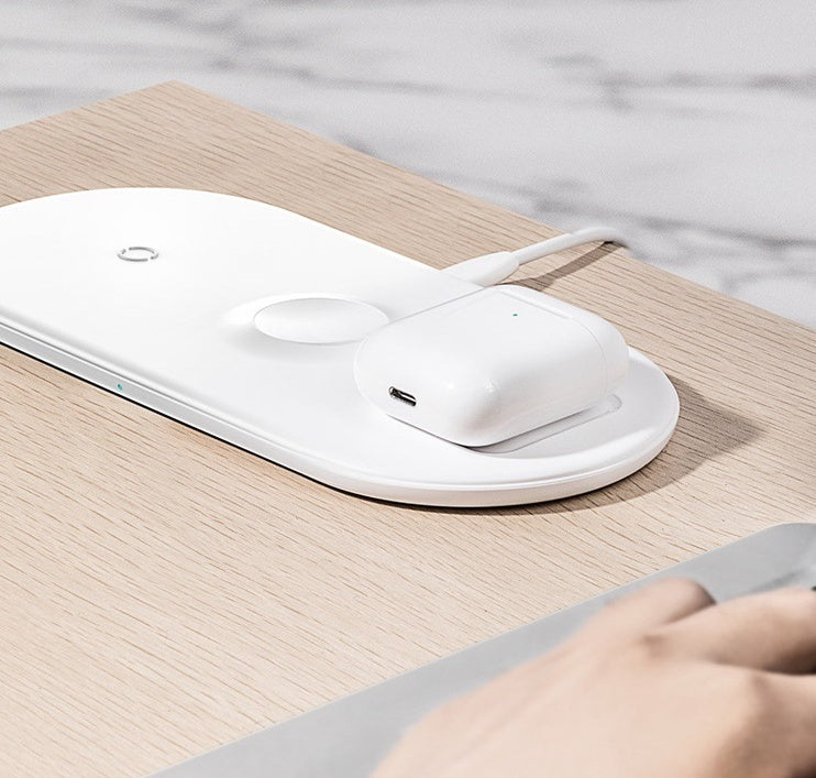 3-in-1 wireless charging 0 - Tophatter Daily Deals
