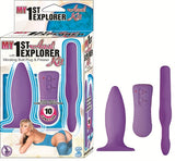 Nasstoys My First Anal Explorer Kit (Lavender) – Dual Vibration Anal Toy Set > Anal Range > Butt Plug Kits - Tophatter Daily Deals