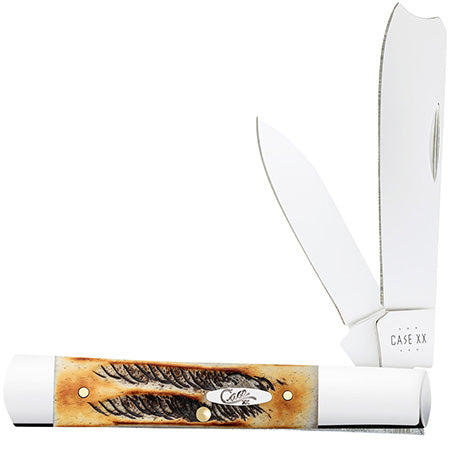 Case Razor Folding Knife - 6.5 Bonestag - 65338 Traditional Knives - Tophatter Daily Deals