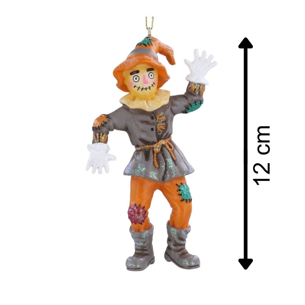 Scarecrow Christmas Tree Bauble | Wizard of Oz Christmas Tree Ornament - 12cm Baubles - Tophatter Daily Deals