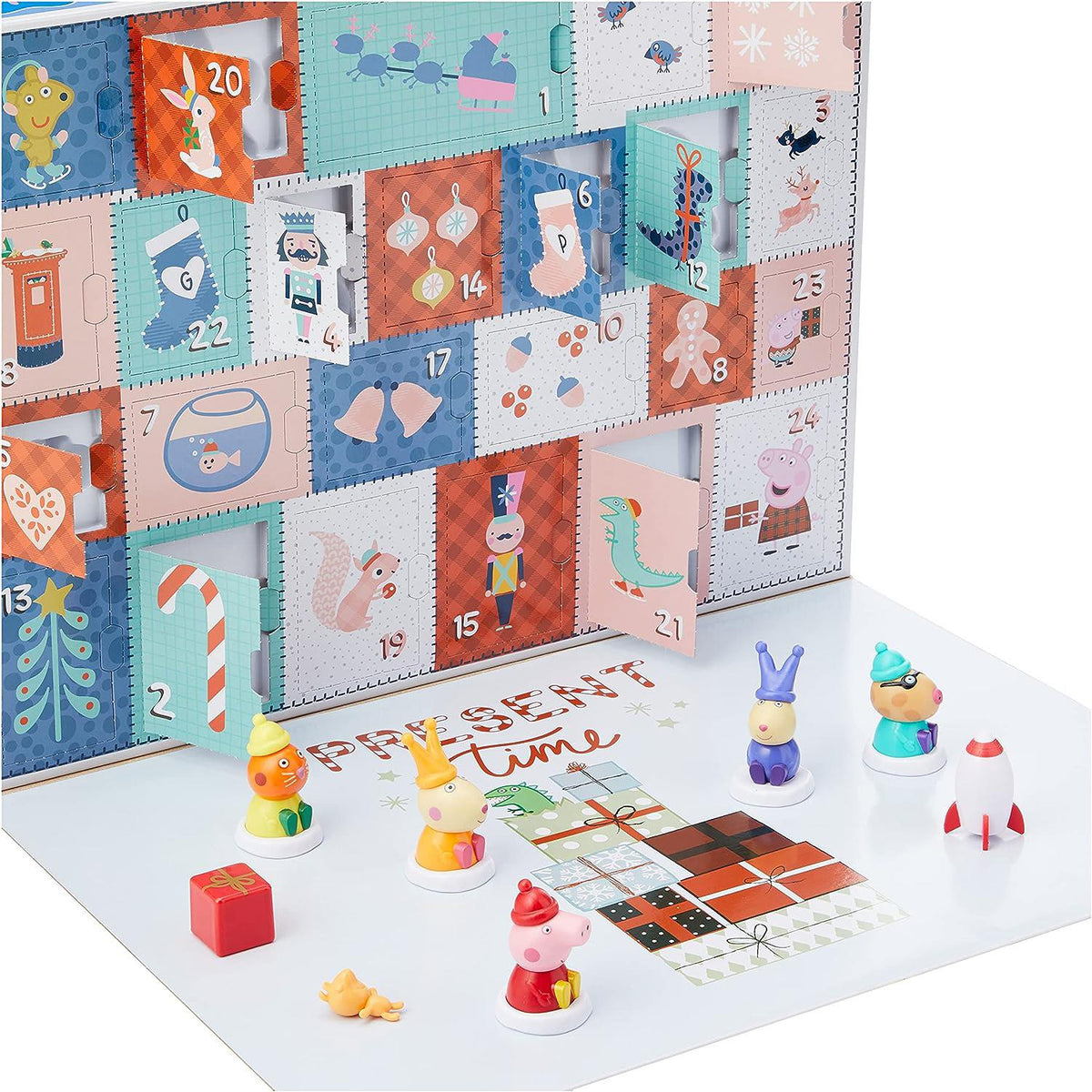 Peppa Pig Christmas Advent Calendar | Childrens Toy Figures Advent Calendar Advent Calendar - Tophatter Daily Deals