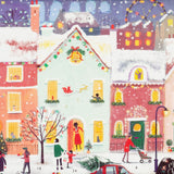 Christmas Town Christmas Advent Calendar | Picture Advent Calendar - 36x27cm Advent Calendar - Tophatter Daily Deals