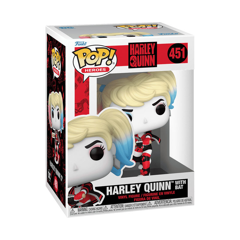 DC Comics – Harley Quinn with Bat Pop! Vinyl Figure Pop! Vinyl Figure - Tophatter Daily Deals