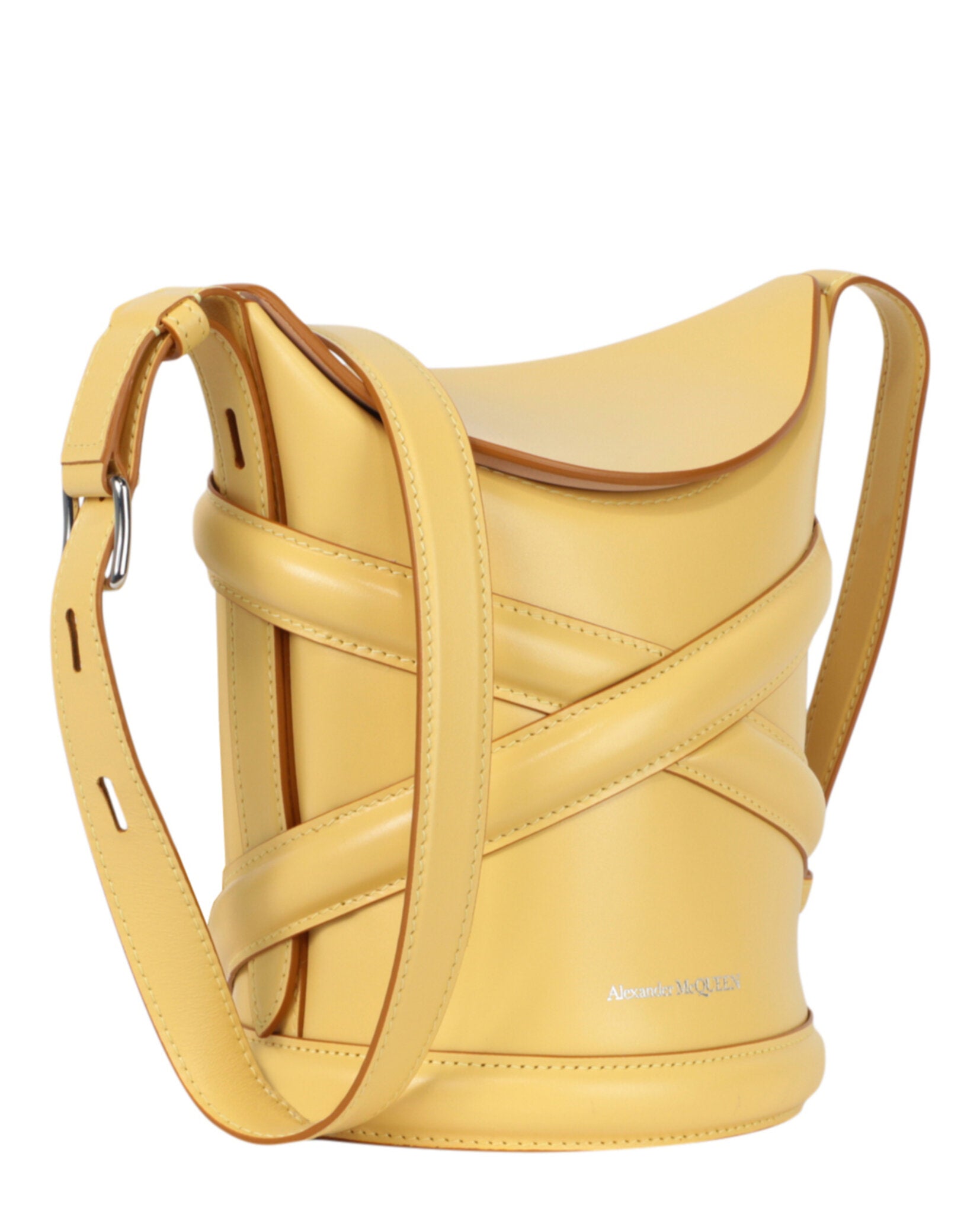 Alexander McQueen The Curve Bucket Bag Bags - Tophatter Daily Deals