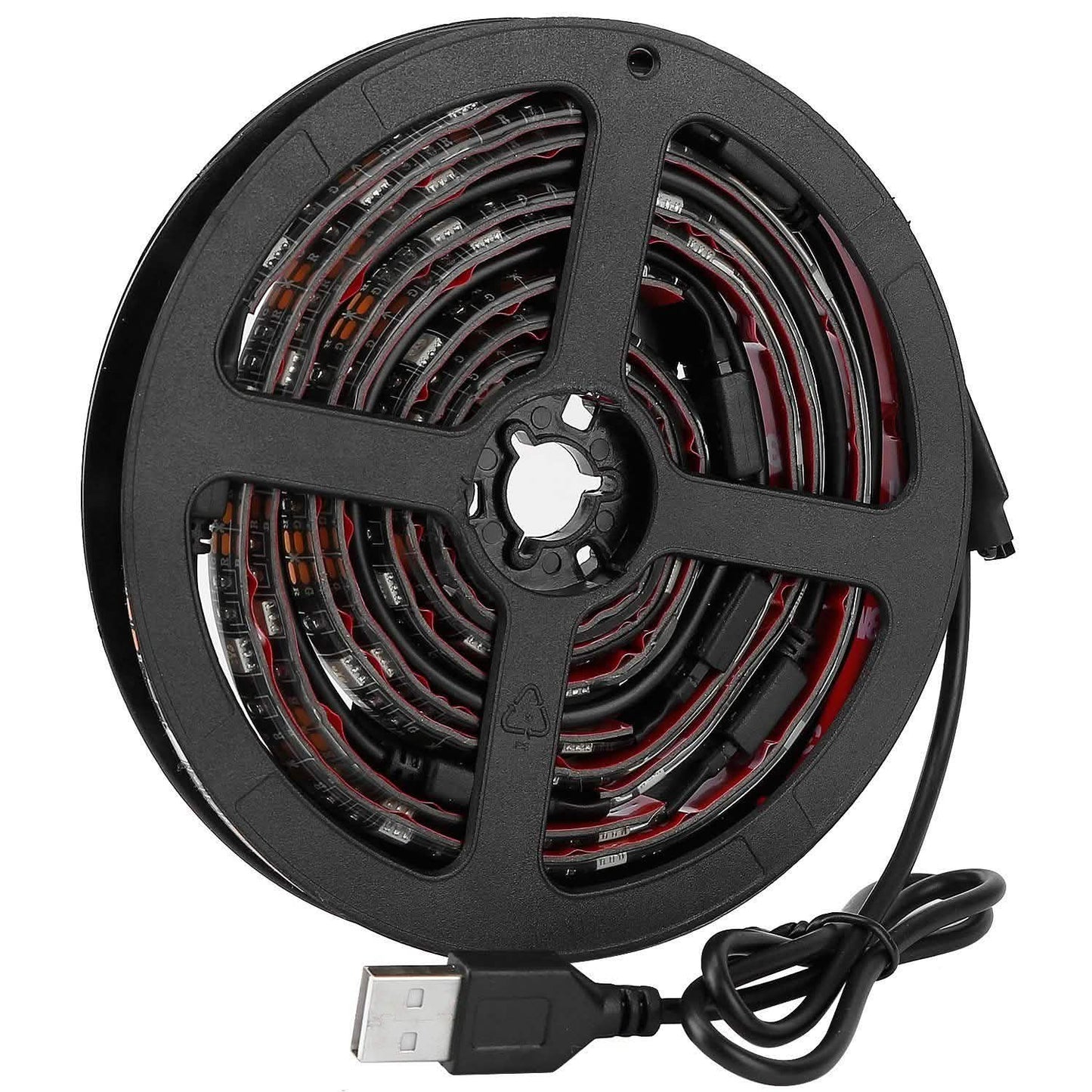 6.56ft TV LED Backlight RGB Strip Light USB Monitor Lighting Indoor Lighting - Tophatter Daily Deals