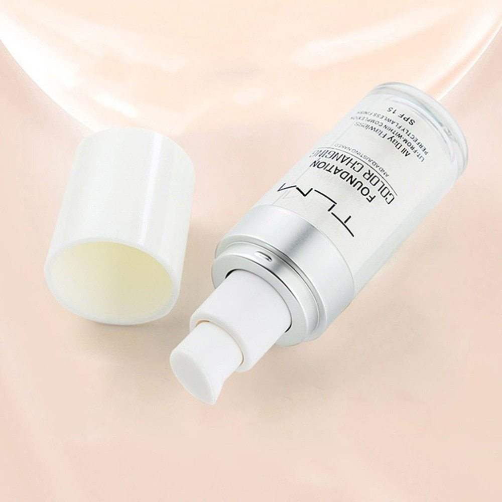 Temperature Liquid Foundation Concealer Portable Natural Color Makeup Foundation BB Concealer Bluetooth Speaker Lamp - Tophatter Daily Deals