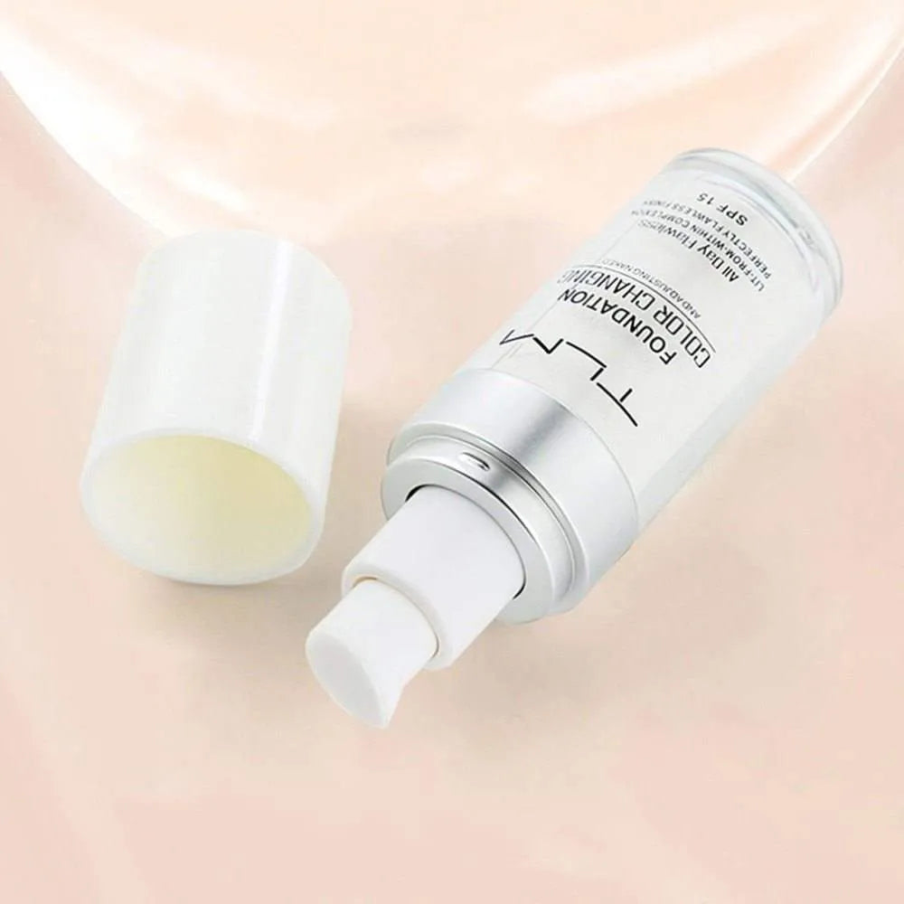 Temperature Liquid Foundation Concealer Portable Natural Color Makeup Foundation BB Concealer Bluetooth Speaker Lamp - Tophatter Daily Deals
