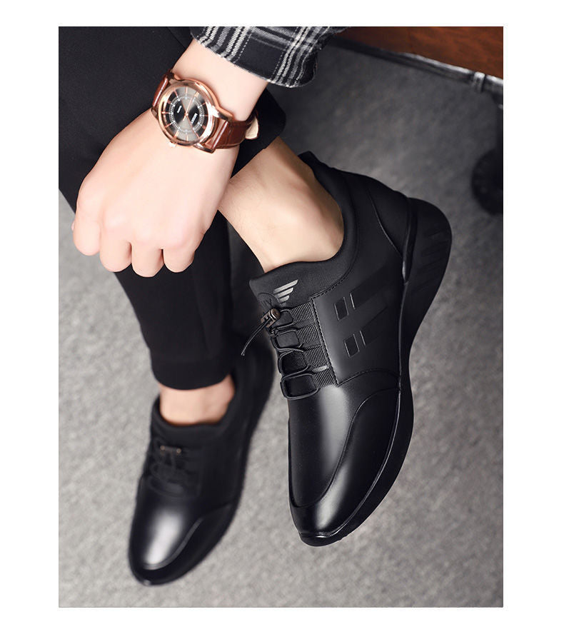 Autumn Men's Breathable Shoes Sports Shoes Fashion Men's Shoes 0 - Tophatter Daily Deals
