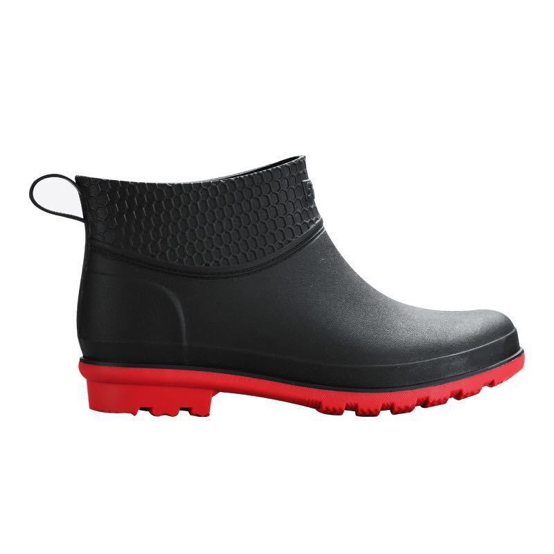 Anti-smashing And Anti-stab Wound In-tube Steel-soled Rain Boots Water Shoes 0 - Tophatter Daily Deals