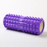 45 Cm Column Fitness Pilates Yoga Foam Roller Purple 0 - Tophatter Daily Deals