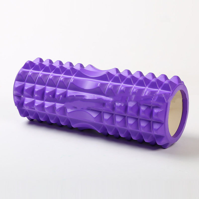 45 Cm Column Fitness Pilates Yoga Foam Roller Purple 0 - Tophatter Daily Deals