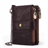 Anti-theft brush wallet Brown 0 - Tophatter Daily Deals