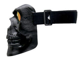 Hot Leathers Black Skull Polypro Face Mask With G-Tech Lenses - Tophatter Daily Deals