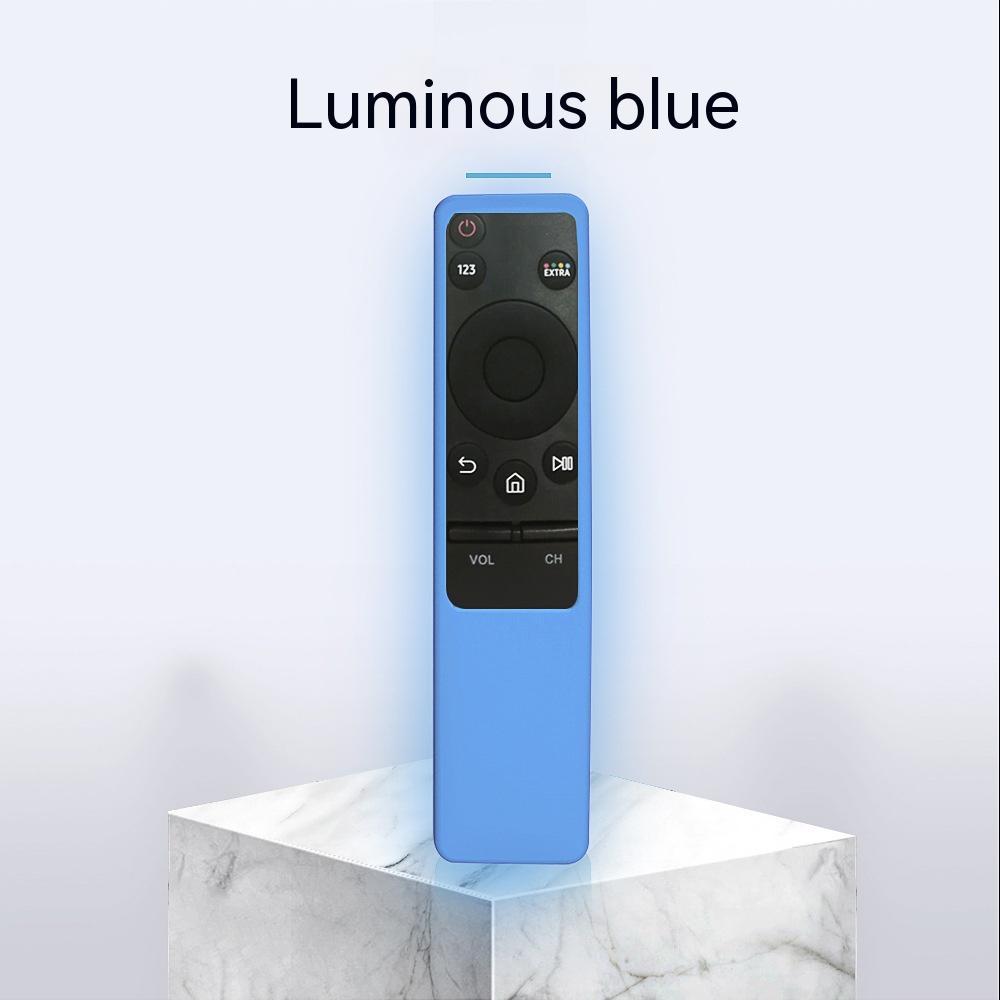 Applicable To BN59 TV Remote Control Protective Sleeve Y2 Luminous Blue 0 - Tophatter Daily Deals