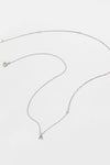 A To F Zircon 925 Sterling Silver Necklace Necklaces - Tophatter Daily Deals