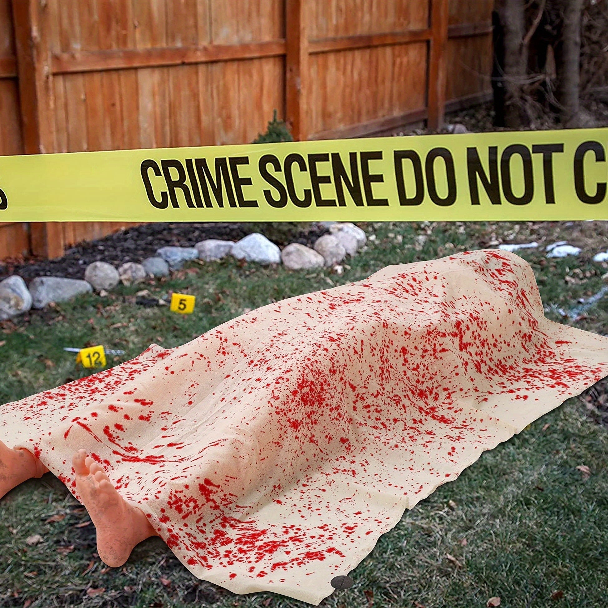 Halloween Inflatable Victim Props Set (2pcs) Halloween - Tophatter Daily Deals