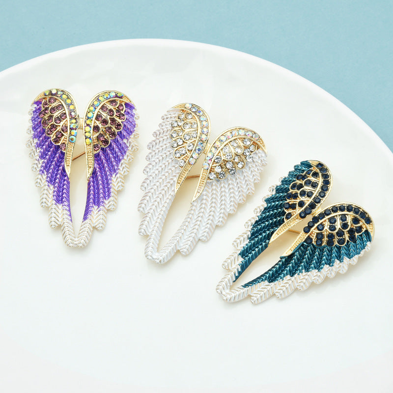 Angel Wings Brooch Corsage Clothing Accessories 0 - Tophatter Daily Deals