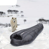 Winter Down Sleeping Bag Zipper Closure Outdoor Recreation > Camping > Sleeping Bags - Tophatter Daily Deals