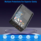 65W 4 USB Port Fast Wall Charger Mobile Accessories - Tophatter Daily Deals