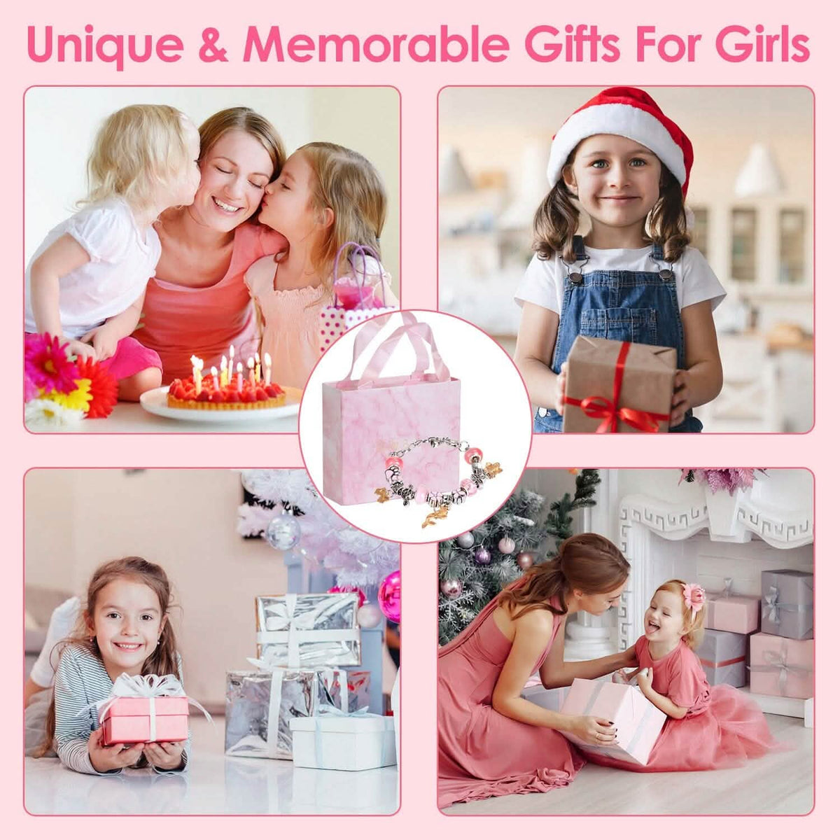 66-Pieces: Charm Bracelet Making Kit Toys & Games - Tophatter Daily Deals