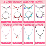 66-Pieces: Charm Bracelet Making Kit Toys & Games - Tophatter Daily Deals