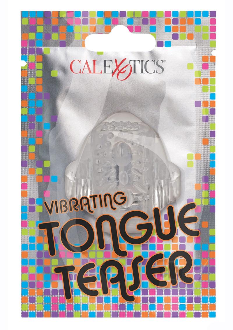 Foil Pack Vibrating Tongue Teaser - Clear - Tophatter Daily Deals