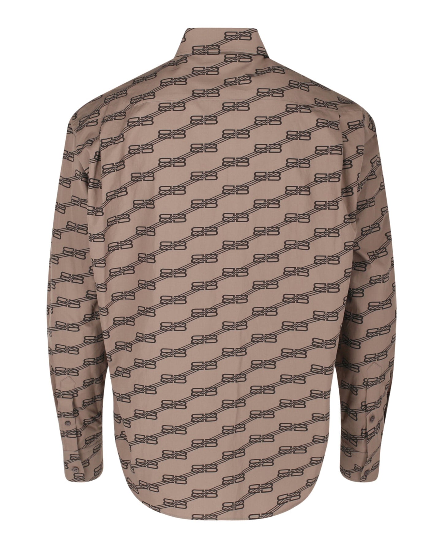 Balenciaga Monogram Long Sleeve Shirt Long Sleeves - Tophatter Daily Deals