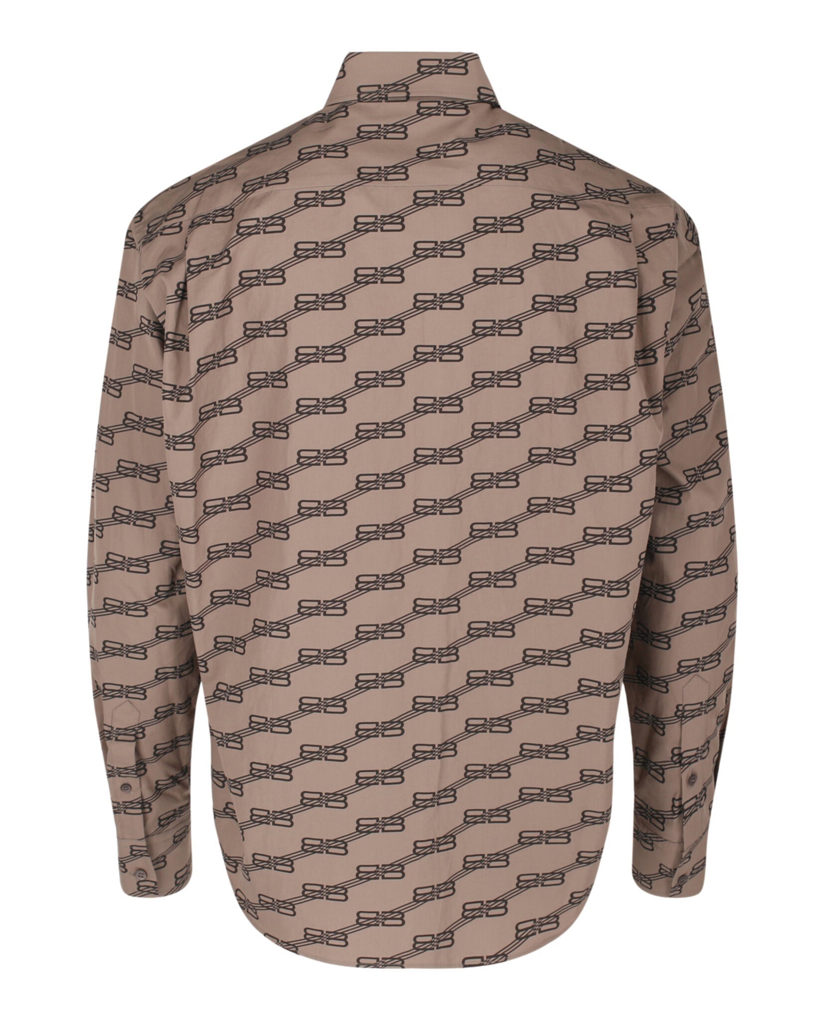 Balenciaga Monogram Long Sleeve Shirt Long Sleeves - Tophatter Daily Deals