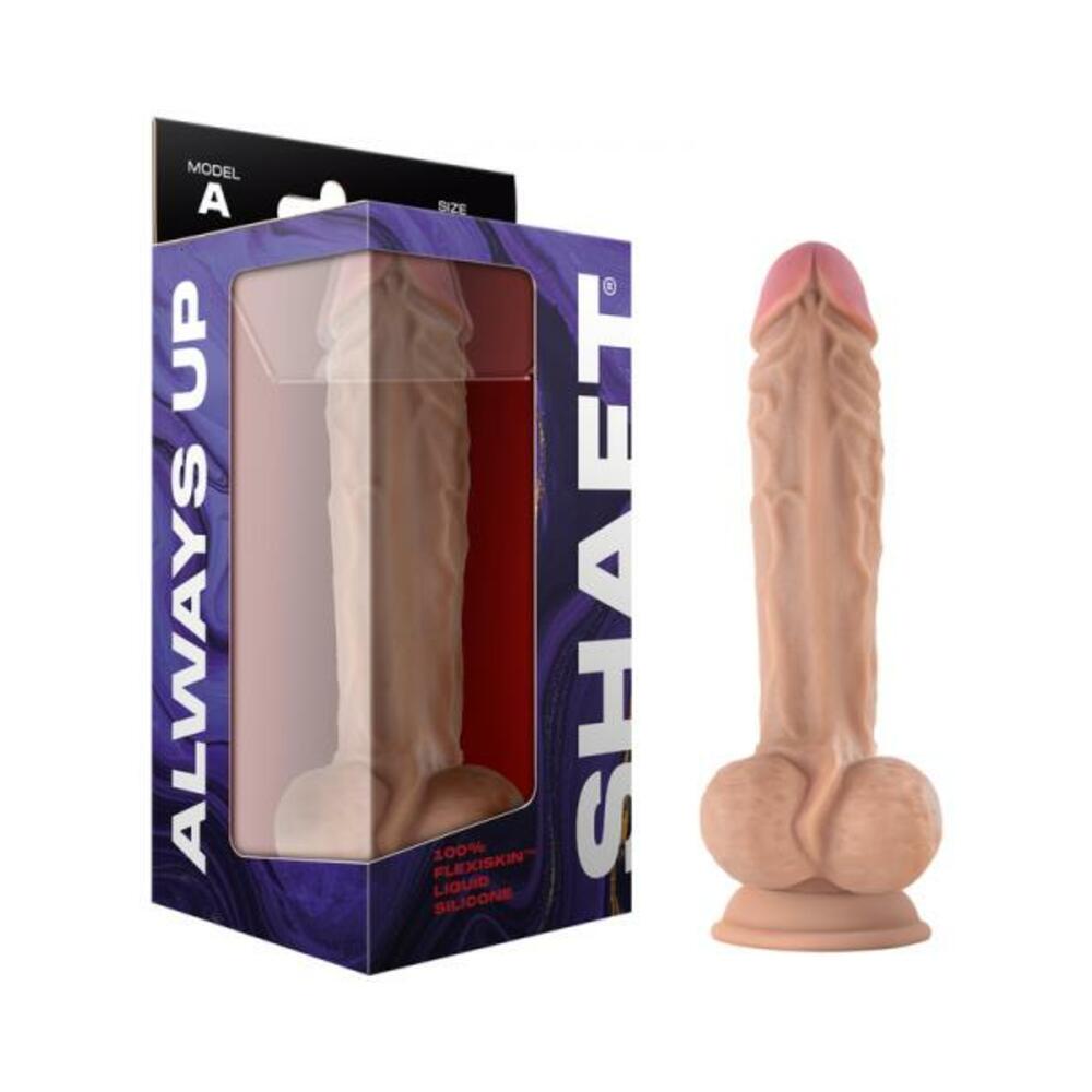 Shaft Model A Liquid Silicone 10.5 In. Dildo With Balls Pine - Tophatter Daily Deals