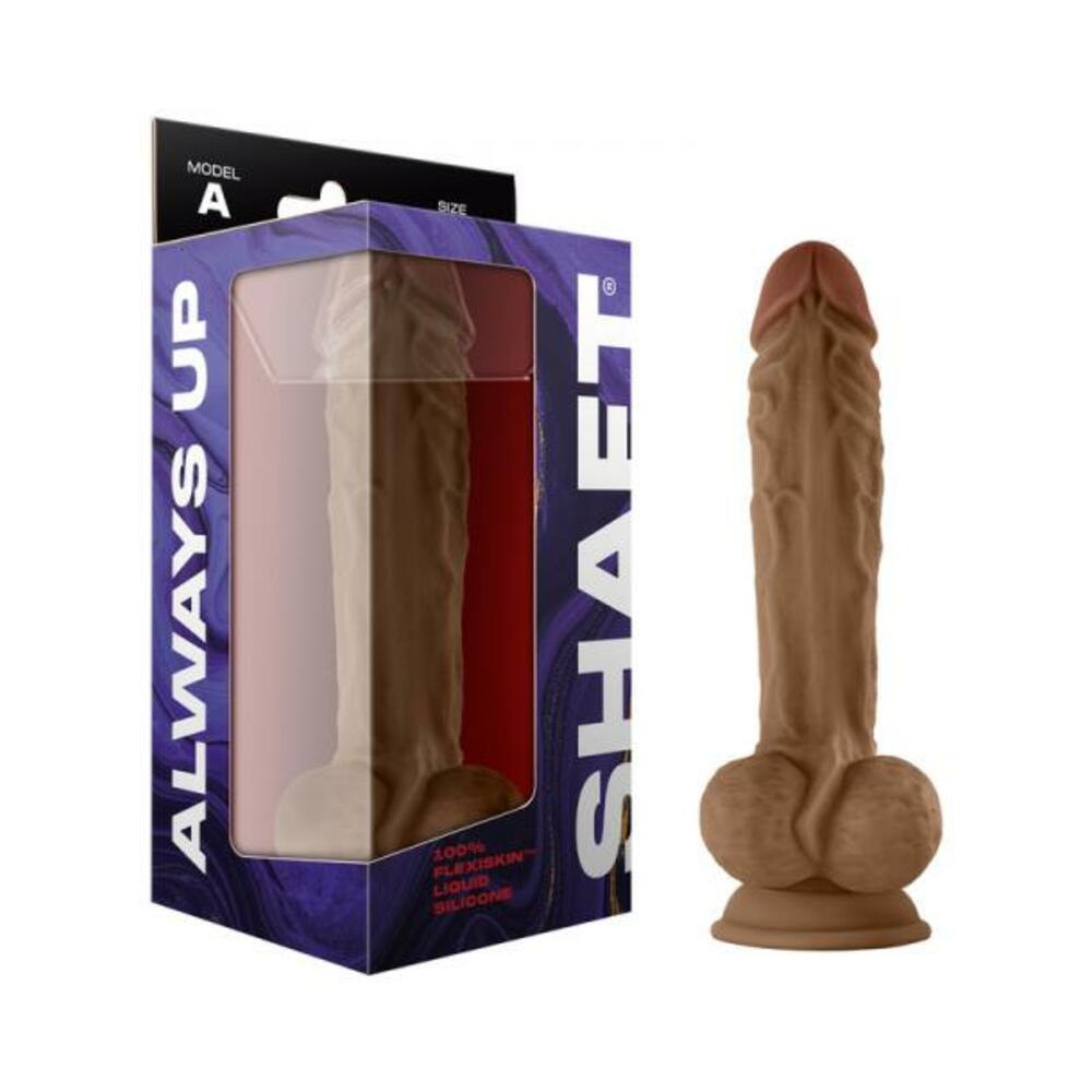 Shaft Model A Liquid Silicone 10.5 In. Dildo With Balls Oak - Tophatter Daily Deals