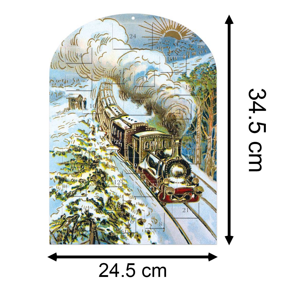 Christmas Express Advent Calendar | Traditional Christmas Advent Calendar Advent Calendar - Tophatter Daily Deals