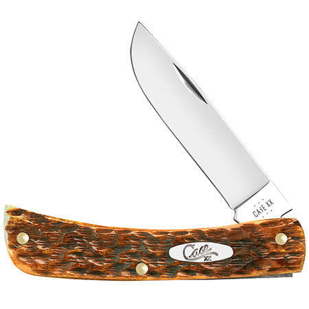 Case Sod Buster Jr. - Harvest Orange Bone Peach Seed Jig - 66694 Traditional Knives - Tophatter Daily Deals