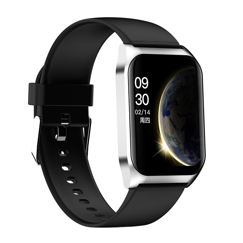 Bluetooth Call Information Push Sports Bracelet Smart Watch Silver glue 0 - Tophatter Daily Deals