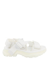 Alexander McQueen Slide Sandals Ivory Footwear - Tophatter Daily Deals