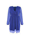 Surplice Balloon Sleeve Mini Dress Casual Dresses - Tophatter Daily Deals