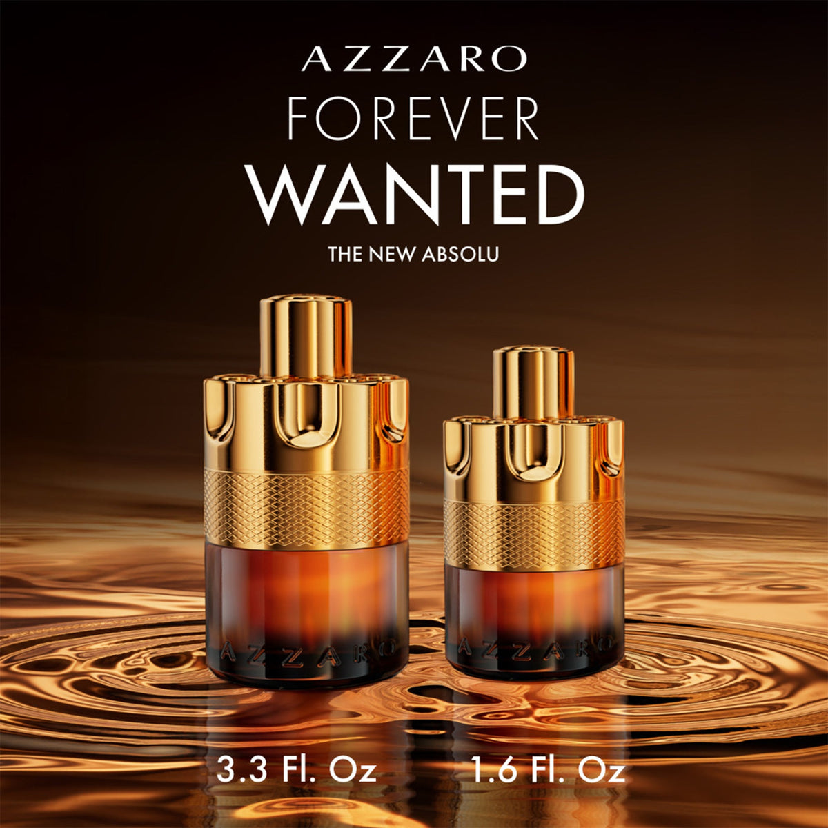 Azzaro Forever Wanted Absolu Eau De Parfum 100ml Spray - Tophatter Daily Deals