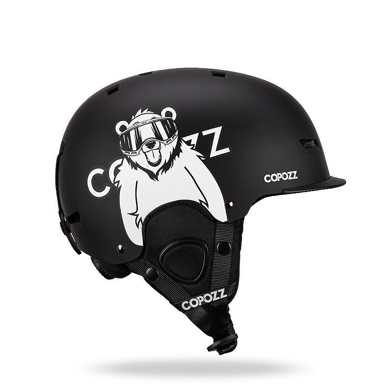 Adult Single And Double Board Snow Goggles Integrated Crash Helmet 0 - Tophatter Daily Deals