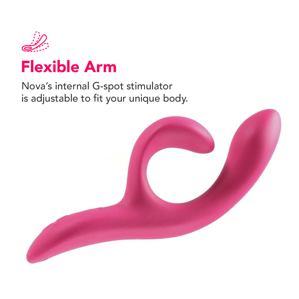 We-Vibe Nova 2 Rabbit Vibe in Fuchsia Vibrators > Rabbit Vibrators - Tophatter Daily Deals