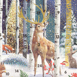 Magical Forest Christmas Advent Calendar Greetings Card | Door Advent Calendar Advent Calendar - Tophatter Daily Deals