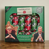 Taskmaster 2025 Christmas Crackers Pack of 6 with Original Tasks and Trophy Christmas Cracker - Tophatter Daily Deals