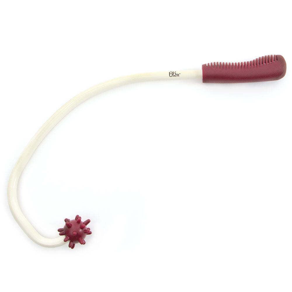 Self Massage Tools for Back - 66fit™ Trigger Point Back Self Massage Stick Travel Curved Back Massager Apparel & Accessories - Tophatter Daily Deals