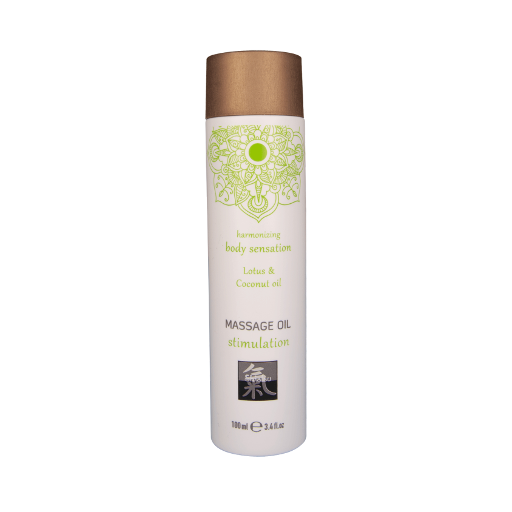 Shiatsu Lotus and Coconut Massage Oil 100ml – Natural Aromatic Massage Oil > Essentials > Massage Oil - Tophatter Daily Deals