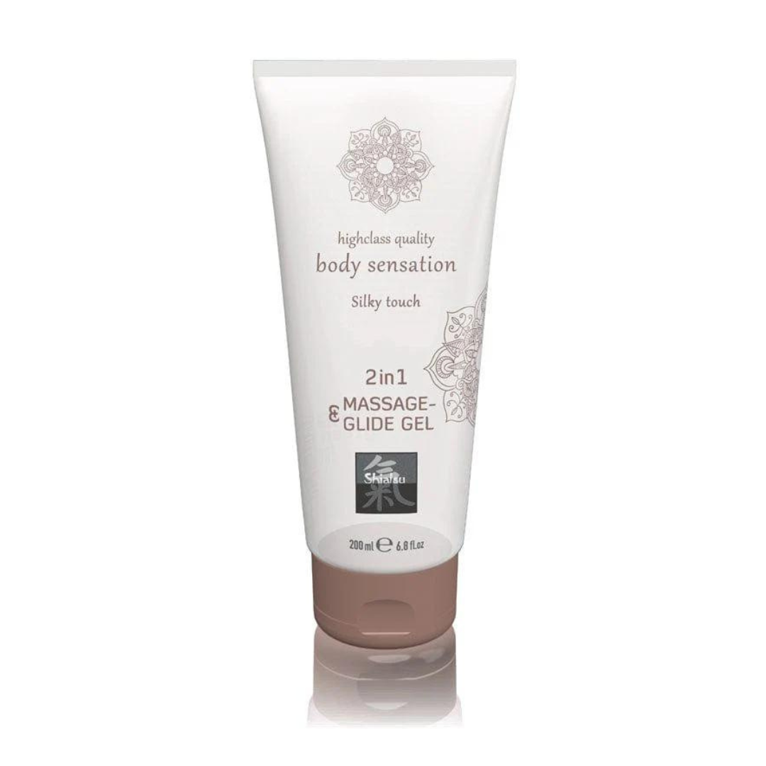 Shiatsu 2in1 Silky Touch Massage and Glide Gel – High-Quality Body Gel > Essentials > Massage Oil - Tophatter Daily Deals